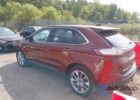 2015 Ford Edge Titanium from USA, damaged, VIN 2FMPK3K91FBB00309